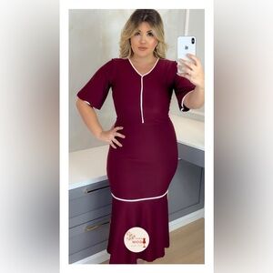 Red Wine dress U size